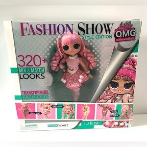 L.O.L. Surprise! OMG Fashion Show Style Edition Larose Doll w 320+ Fashion Looks